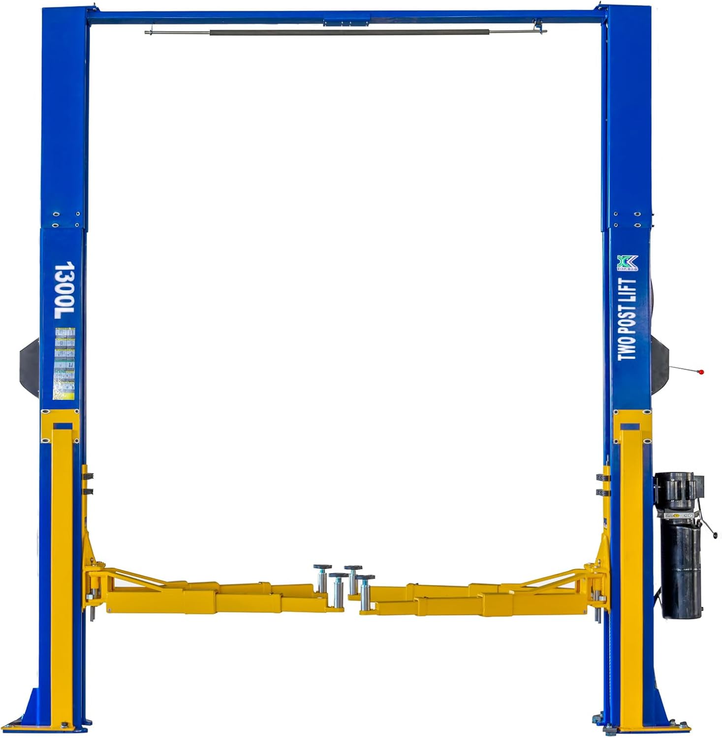XK-1300L Overhead Auto Lift 3+3 Enhanced Lifting Arm Car Lift 110V Capacity 13000 Lbs Truck Hoist with 36 Months Parts Replacement