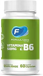 Vitamina B6 50mg 60 Cápsulas