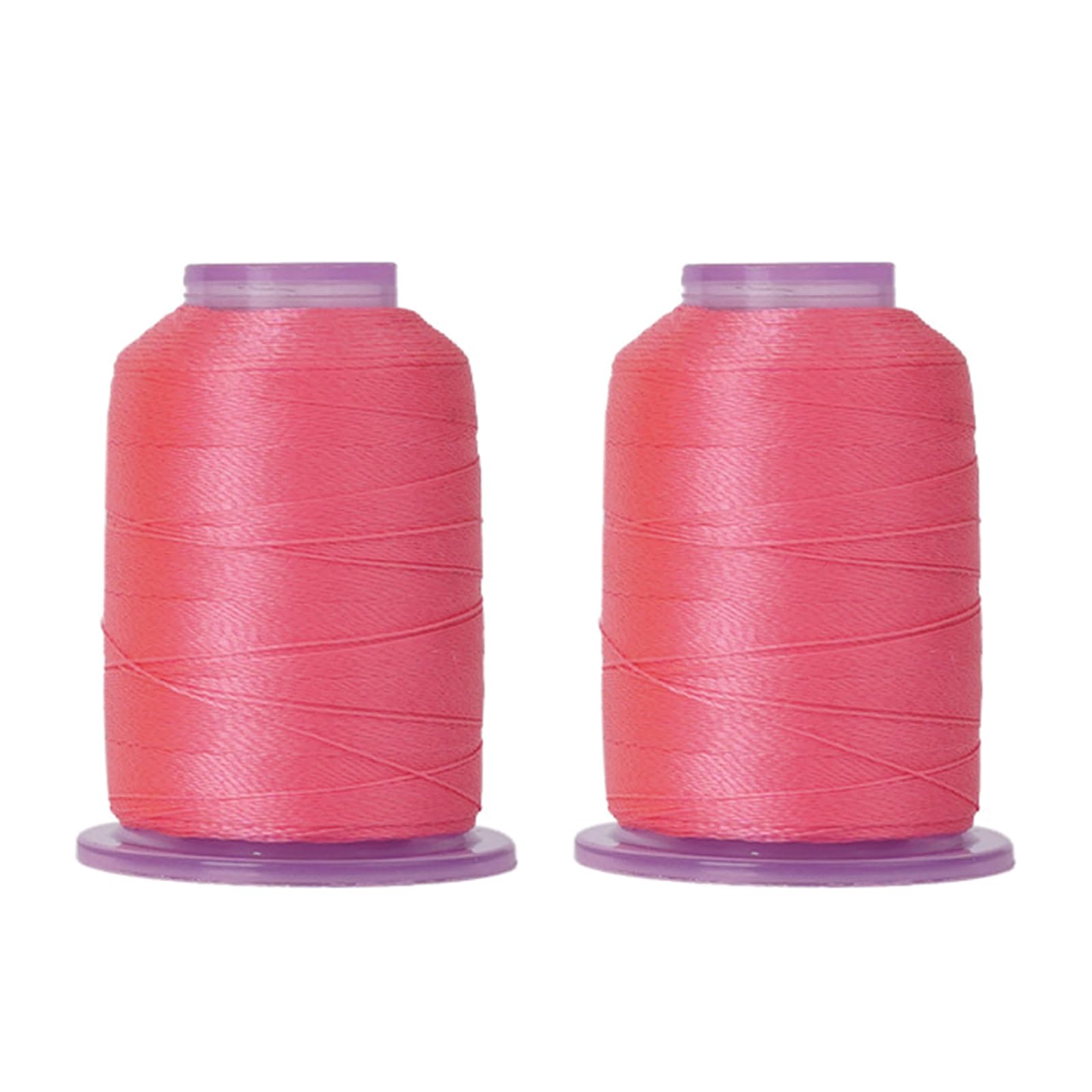 Tsophreniq 2 Spools Thermochromic Polyester Sewing Thread Color Changing Yarn 550Yards Per Spool for Hand Stitching Sewing Machine Holiday Decoration Thread