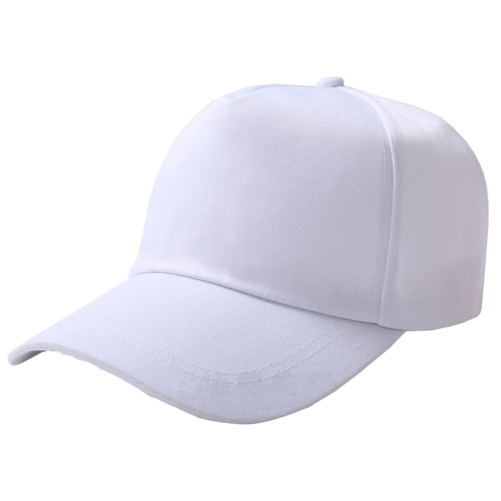 Casquette De Baseball Unisexe En Satin Noir - Tour De Tête Réglable 54-60 Cm - Style Décontracté Pour Hommes Et Femmes
