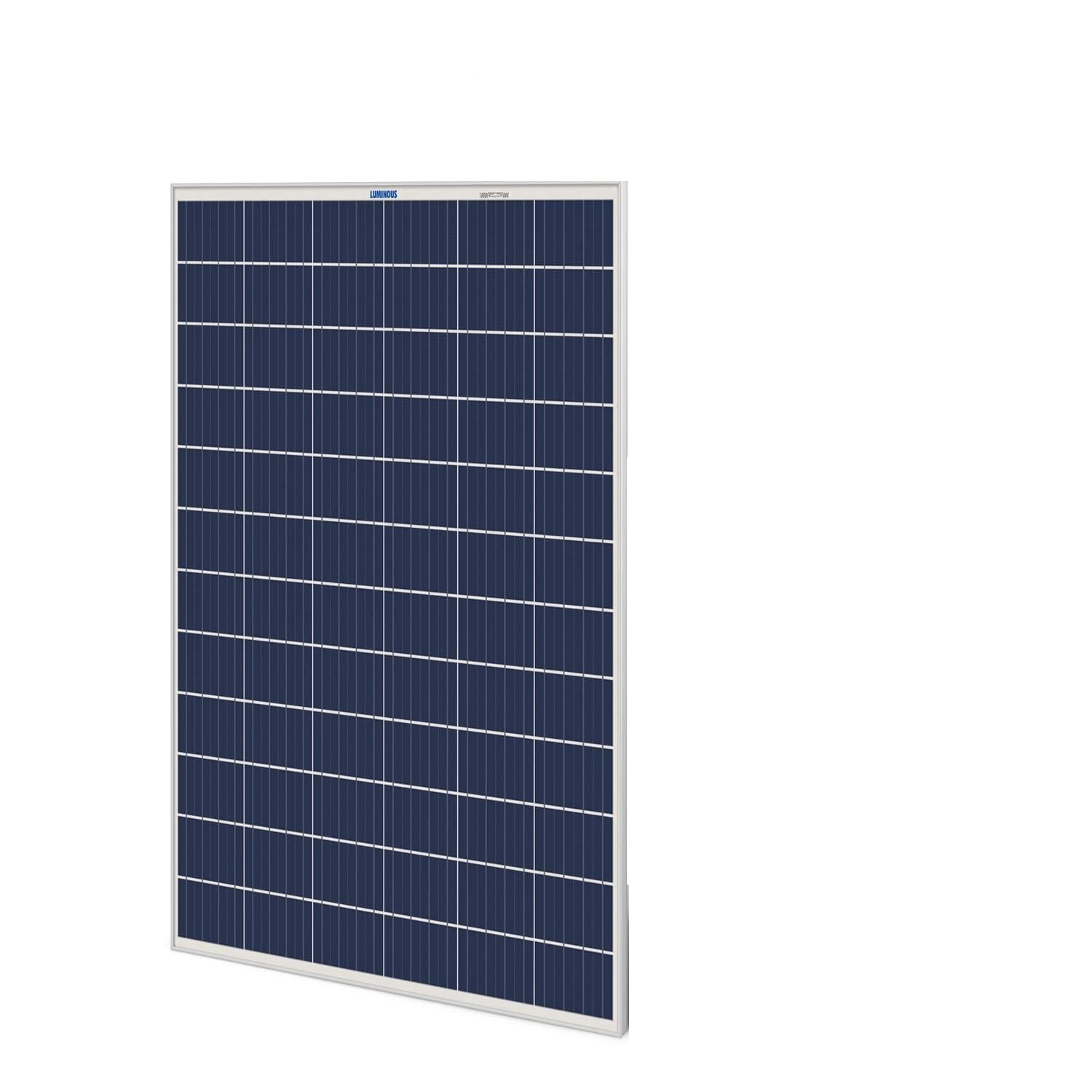Luminous Poly Crystalline Solar Panel 105 Watt- 12 Volt (Pack of 1 Panel) (B082HFBPFT) Amazon Price History, Amazon Price Tracker