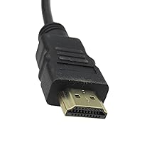 Vista 5 de Cable adaptador de convertidor de vídeo macho HDMI macho a VGA para PC DVD 1080P HDTV 6FT