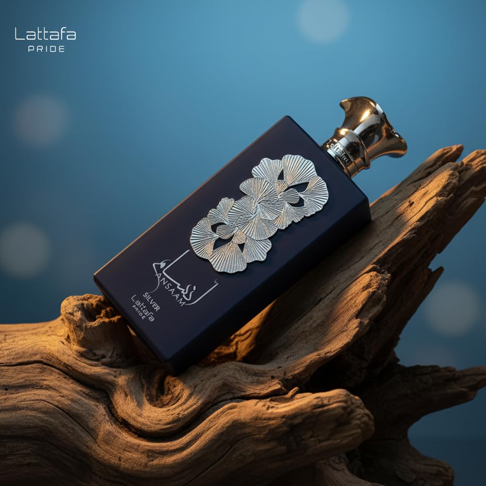 Amazon.com : Lattafa Ansaam Silver Eau De Parfum Spray for Unisex