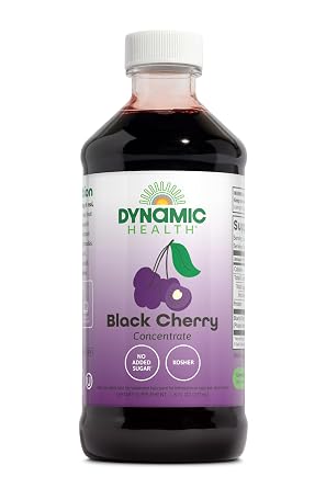 DYNAMIC HEALTH 100% Pure Black Cherry Juice Concentrate, 8 fl oz