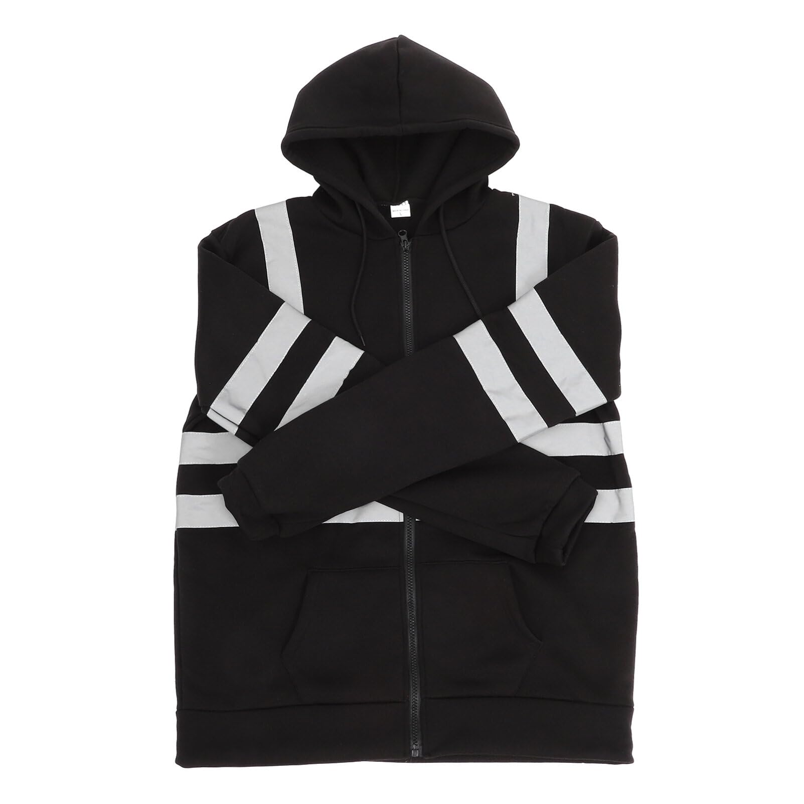 LIFKOME Reflective Hoodie Men's Safety Night Working Outdoor Construction Site Xxl