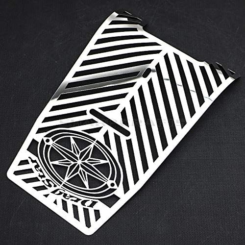 Radiator Grill Cover Guard Protector For Yamaha V Star 650 XVS650 Custom XVS650A Classic Silverado Chrome