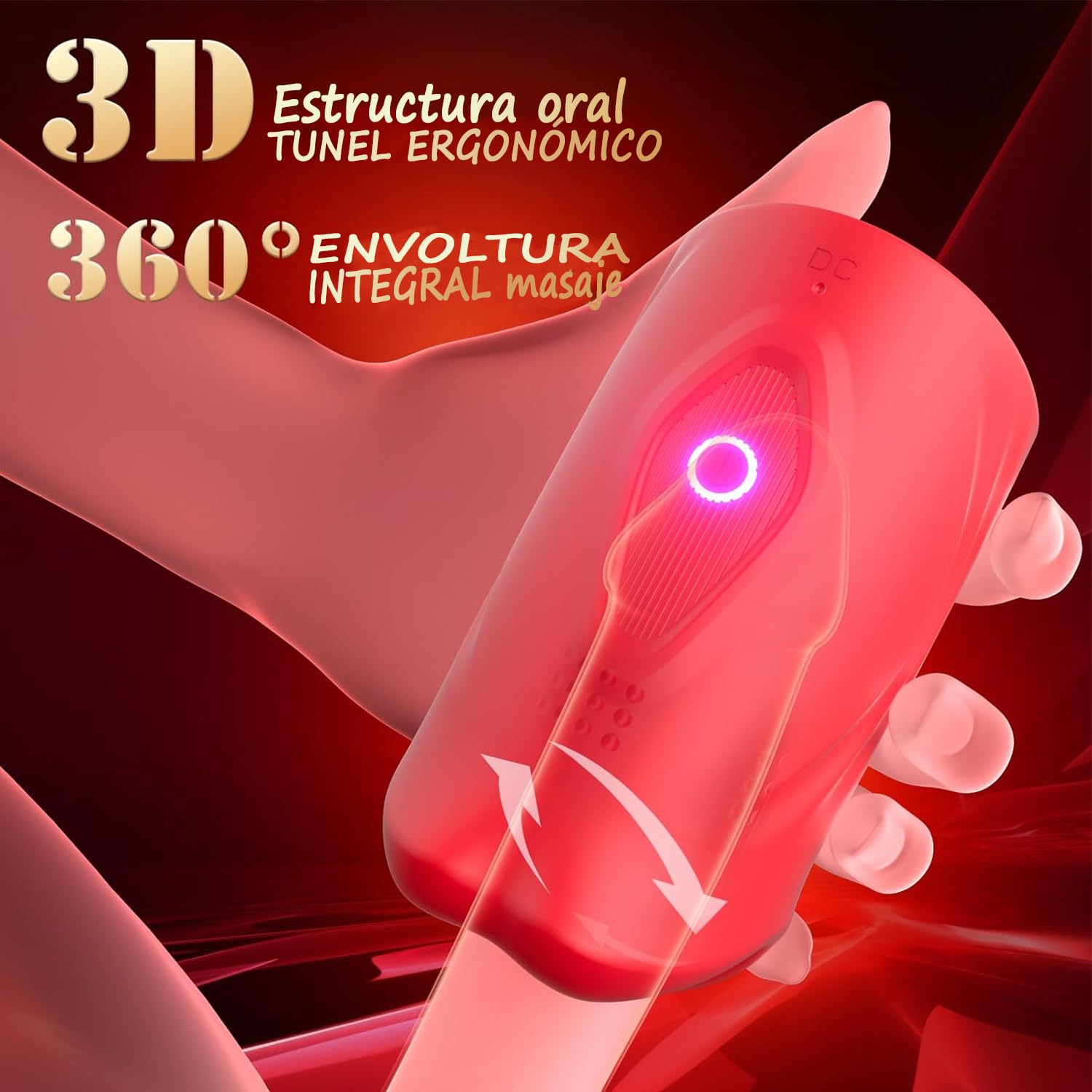 Masturbadors Masculinos Juguetes Sexuales Hombre - Masturbadores Masculino 9 Modos de Vibración Vagina Masturbador hombre Electrico Juquetes Eróticos para Hombre Sexual