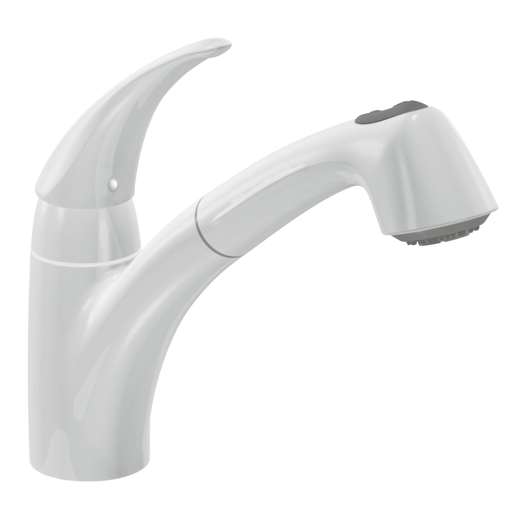 Buy Moen 7560V Extensa OneHandle Low Arc Pullout Kitchen Faucet, Ivory