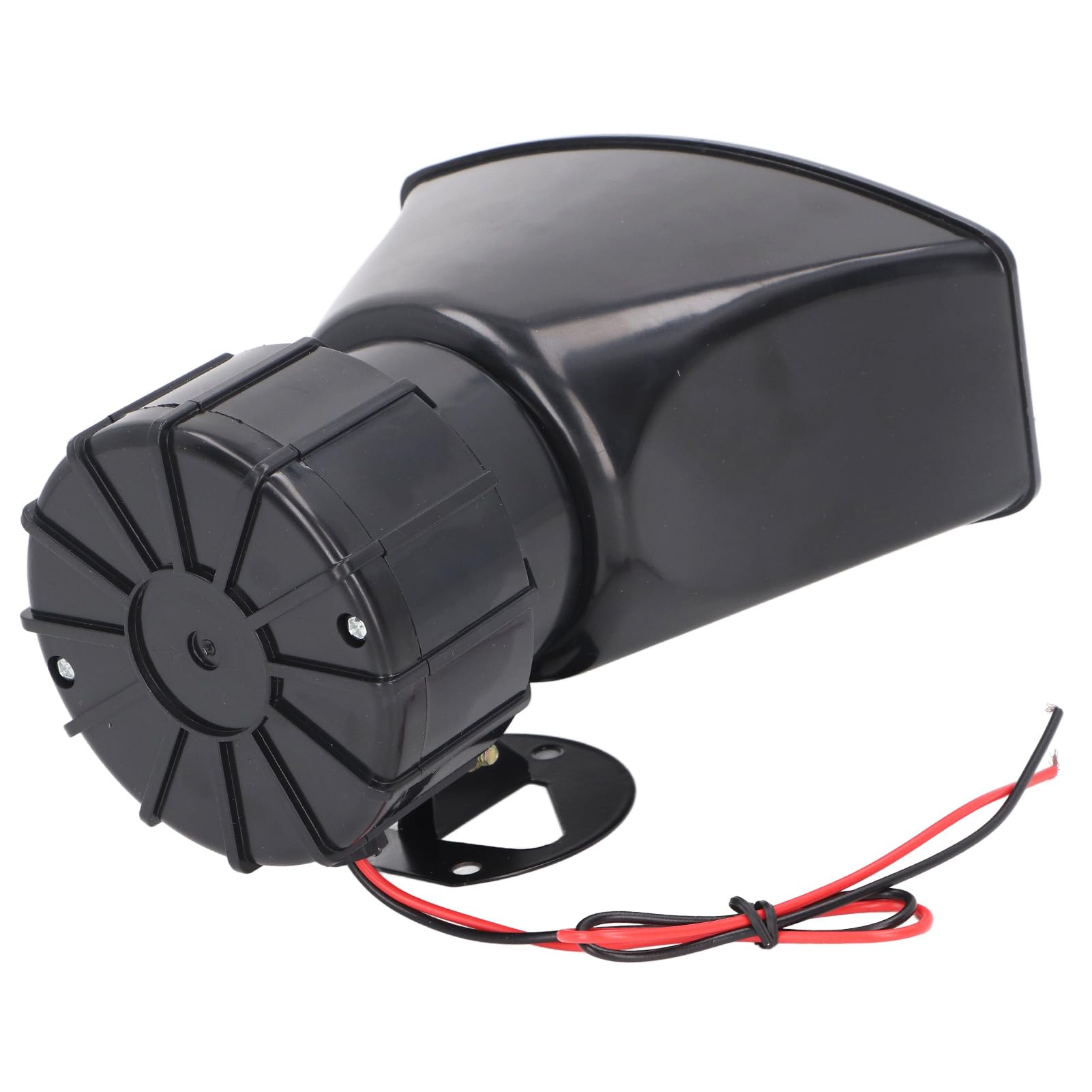 Kadimendium Altavoz de Sirena de 130DB Bocina de Alarma de Alta Potencia de 60W Admite Sonido de Alarma Sonido de Fuego Adecuado para Supermercado y Sitio de Construcción (CC 24 V