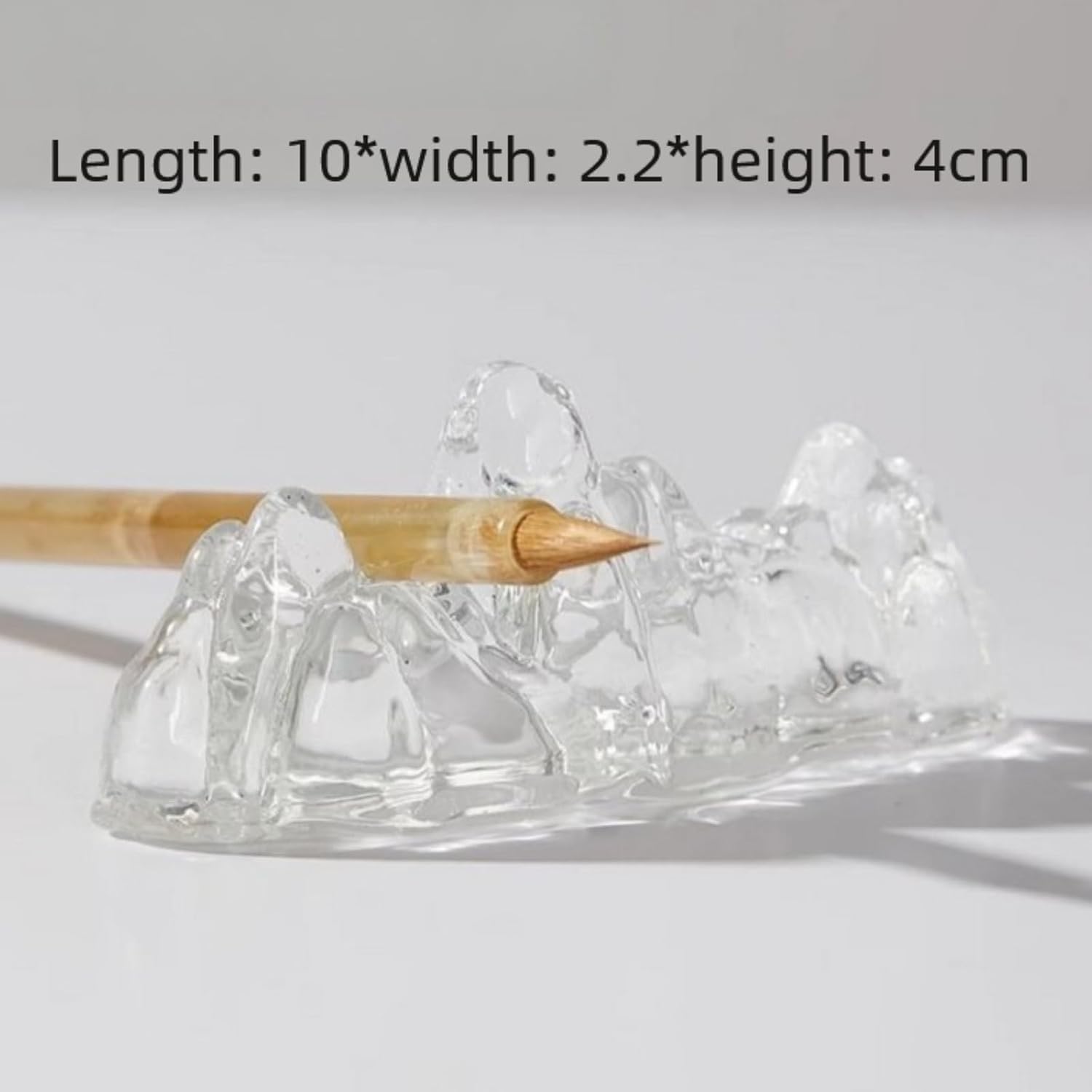 Colored Glaze Pen Holder Writing Brush, 10cm 3.9in, Pen Mountain Calligraphy Pen Holder