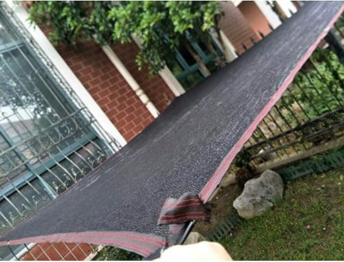 Miniatura 2 de Tela de sombra para ventana de jardín, 95% malla antienvejecimiento, resistente a los rayos UV, tela transpirable para balcón, tejado, patio, negro