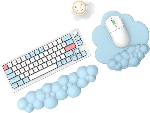 Reposamuñecas para teclado y alfombrilla para mouse con soporte de muñeca, reposamuñecas de gel ergonómico para teclado de computadora y alfombrilla disponible en Yaxa Costa Rica