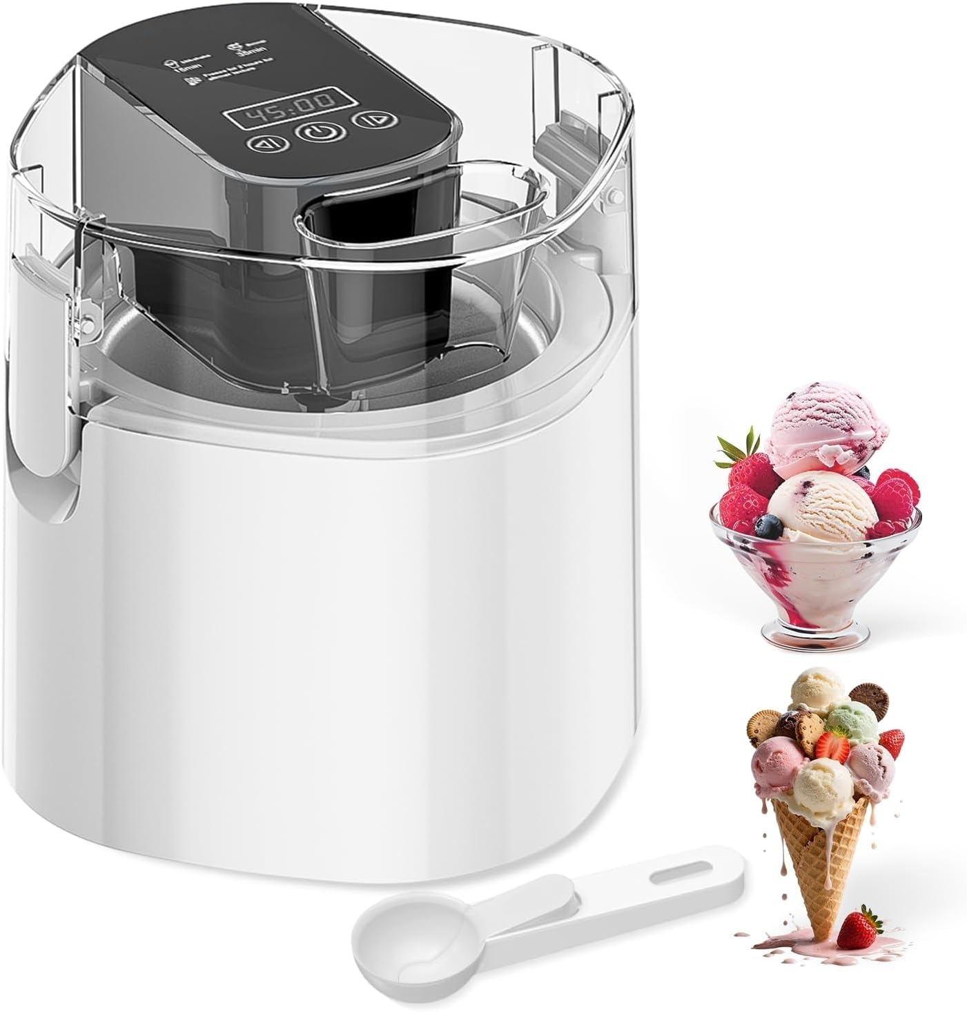 Vilupvie 1.5-Qt Ice Cream Maker