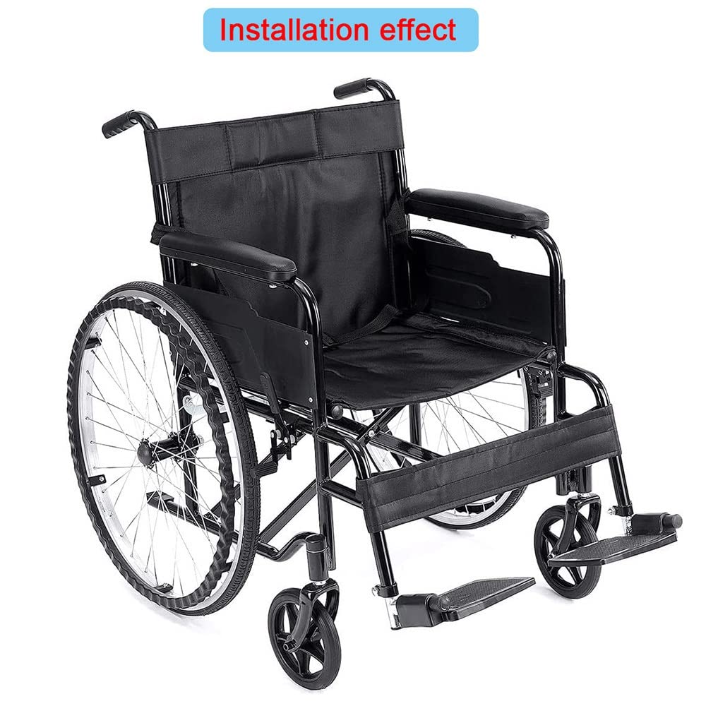 ruedas manuales para silla de ruedas de 24 pulgadas, repuesto de accesorios para ruedas traseras para silla de ruedas, ruedas traseras, rueda de repuesto para silla de ruedas, para discapacitados