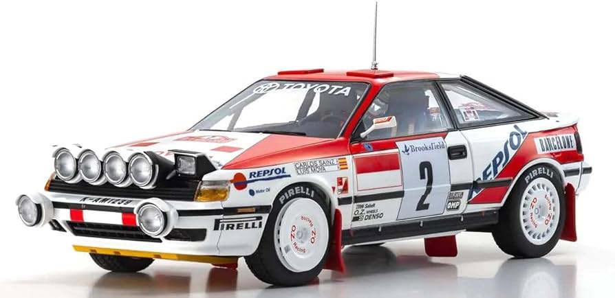 Amazon | 京商(Kyosyo) オリジナル 1/18 トヨタ セリカ GT-FOUR (ST165