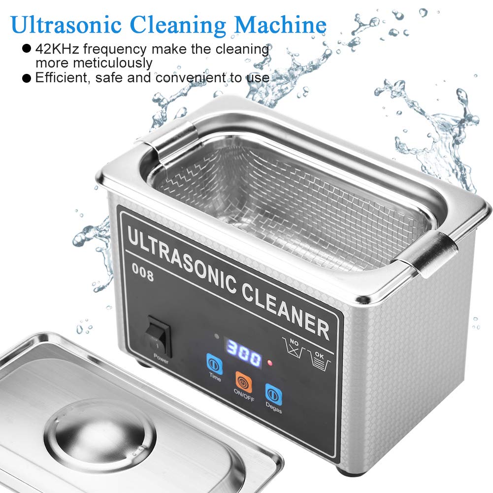 Amazon | UPQRSG CJ 008 超音波洗浄機、タイマー付き