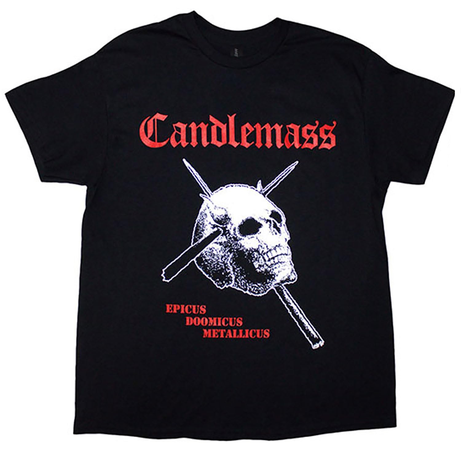 Razamataz Candlemass 'Epicus Doomicus Metallicus' (Black) T-Shirt (Small)