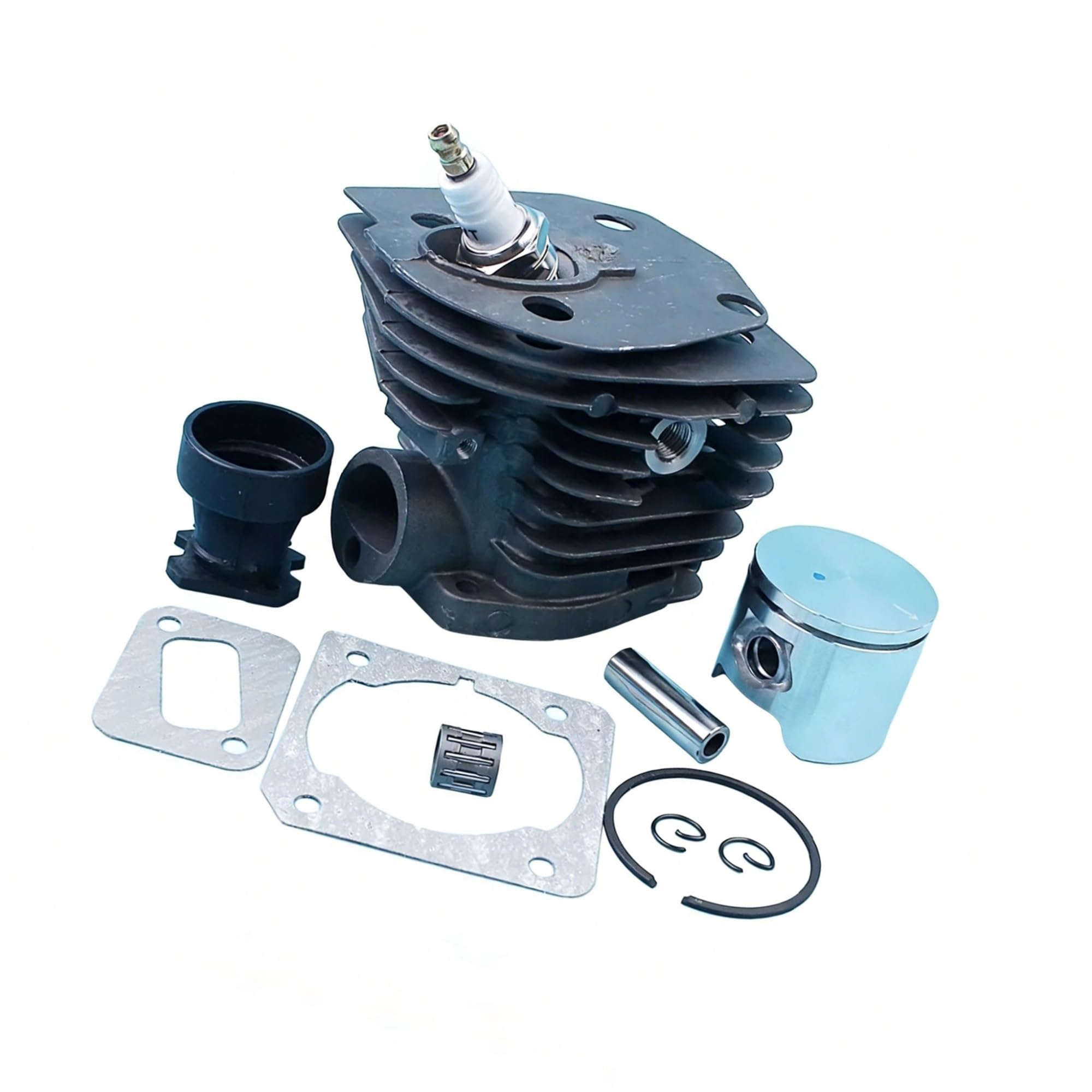Kit cylindre-piston 44mm pour tronçonneuse CS 2150 2152 avec joints et collecteur plaqué