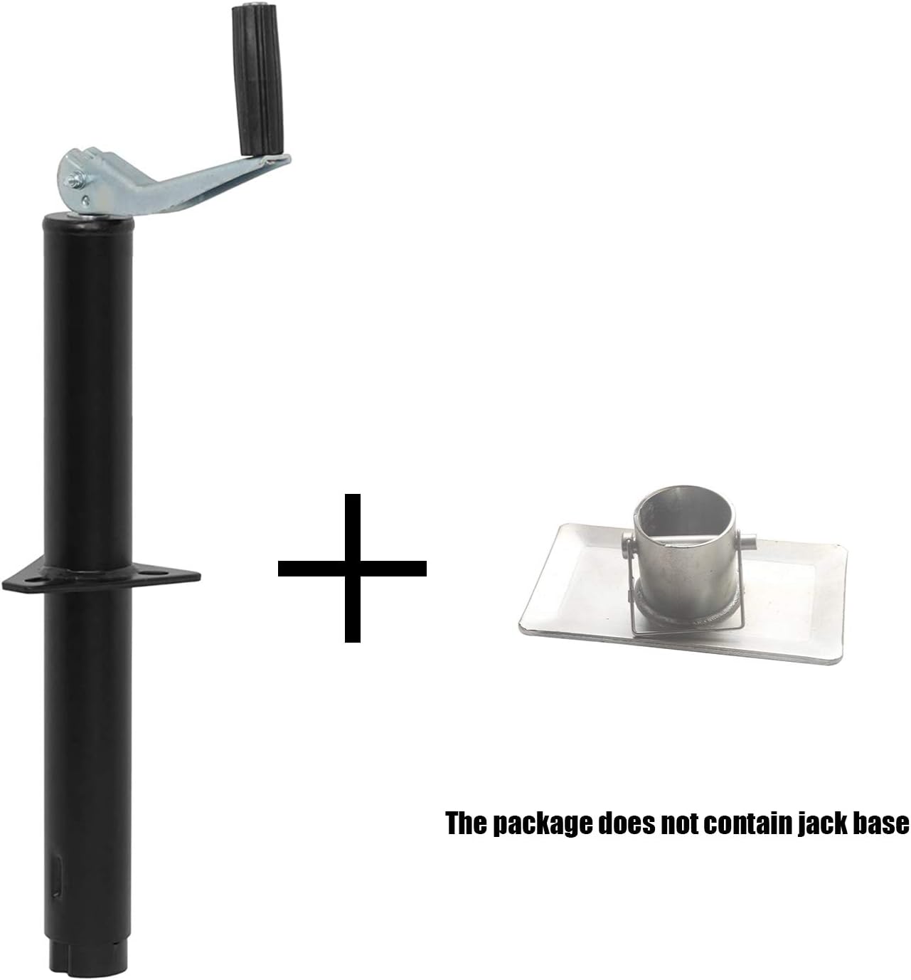 OPENROAD 5,000 lbs Top Wind RAM A-Frame Trailer Jack,15 Inches Vertical Travel, Wled-on Boat Trailer Tongue Jack,RV Jack,2inch Tube : Automotive