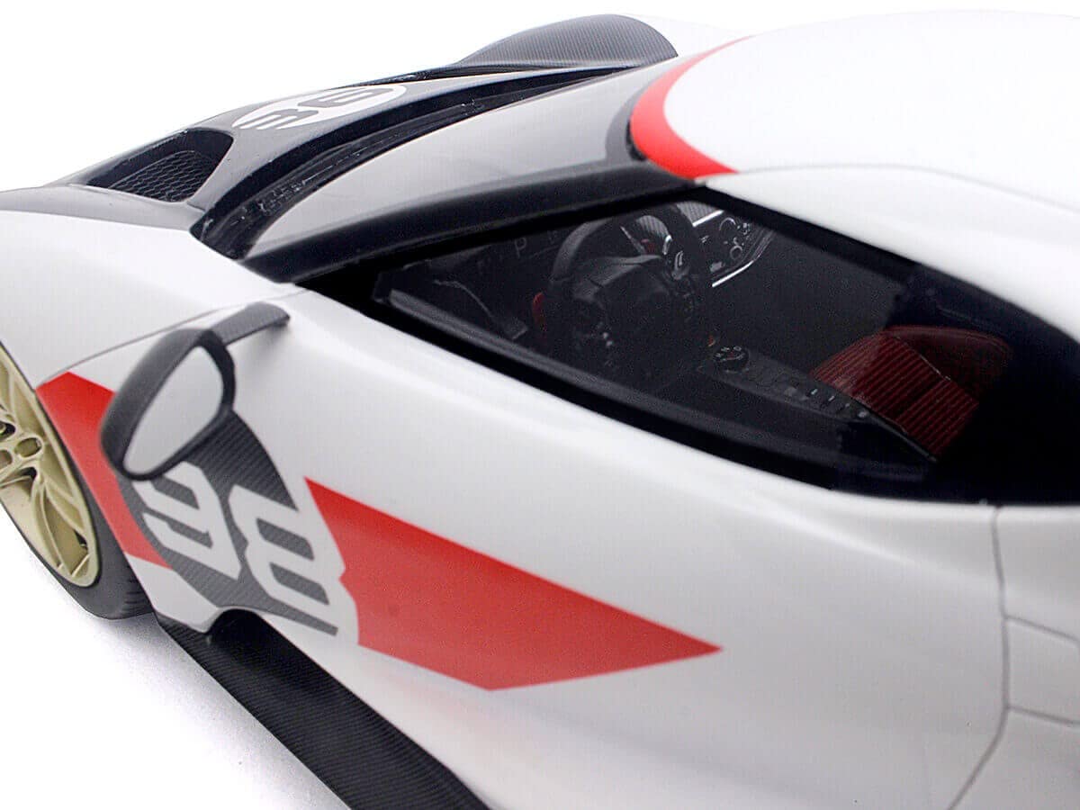 TOP SPEED 1/18 - FORD GT EDITION HERITAGE 2021 - Modèle Résine TS0317