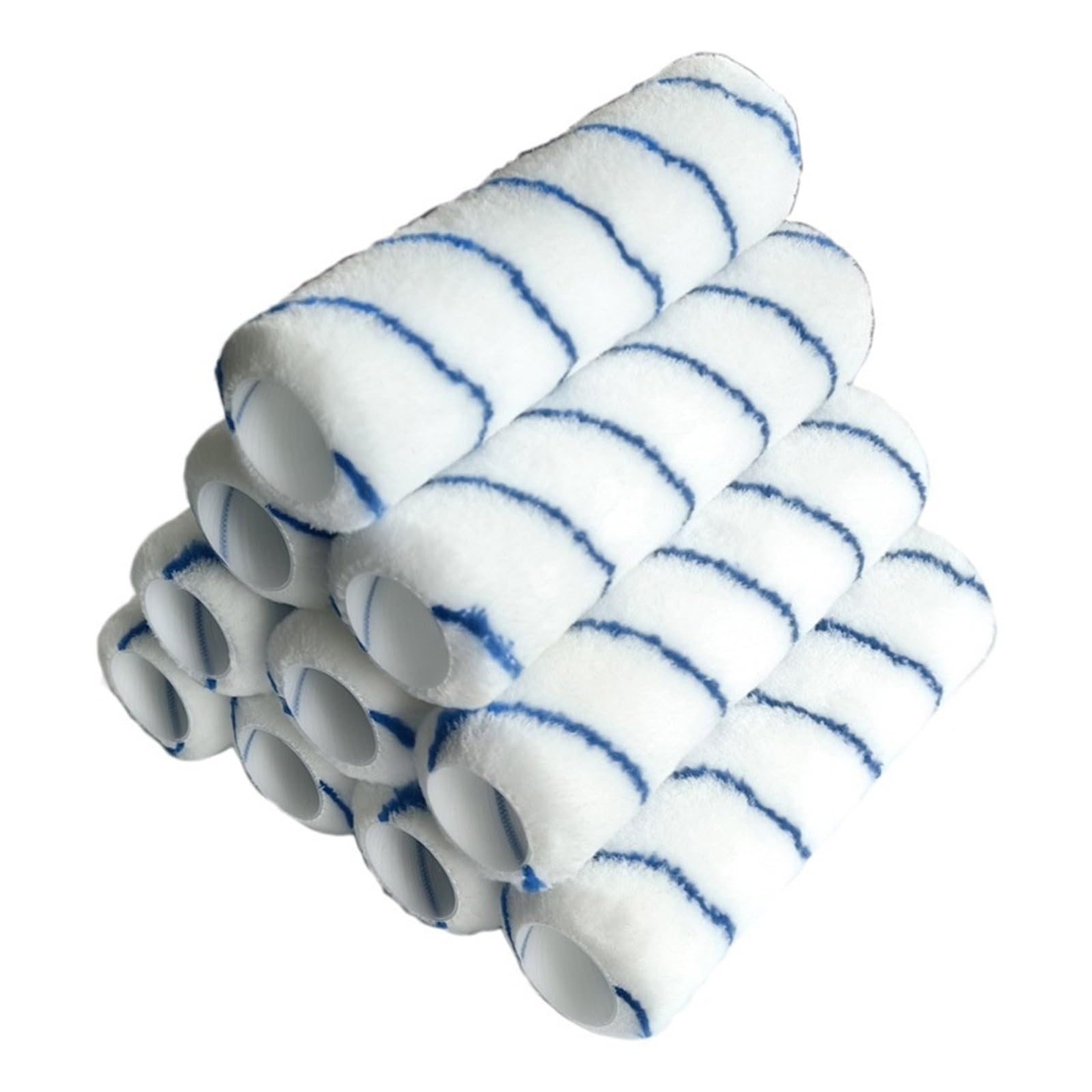 6/10 rodillos de pintura jaula tejida 9 pulgadas x 1,5, pelo medio(10Pcs)