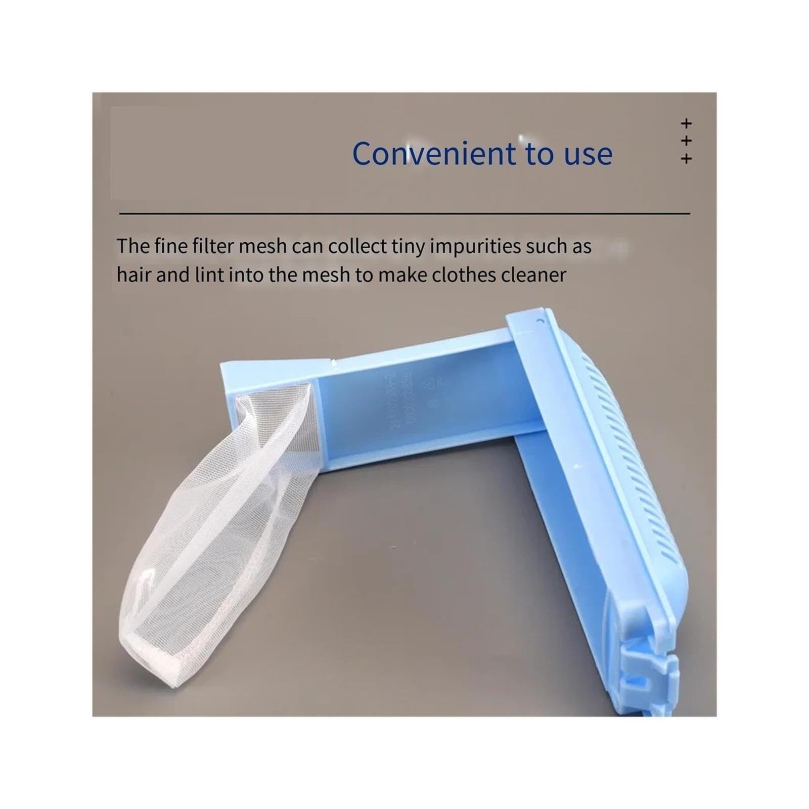 Sostituzione Del Sacchetto Filtro Pelucchi for Lavatrice, Compatibile Con Lavatrice Pulsatrice Haier, Filtro Cattura Peli A Rete for Residui Di Bucato, Parte Di Ricambio(1pcs-NO.79)