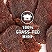 KRAVE All Natural Beef Jerky, Garlic Chili Pepper - Protein Packed Snacks Roasted for Maximum Flavor - 100% Grass Fed Beef - Gluten Free - 2.7 Ounce