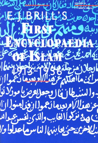  E.J. Brill's First Encyclopaedia of Islam, 1913-1936 Livre eBook France