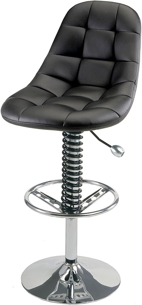 HR1300B Black Pit Crew Bar Chair