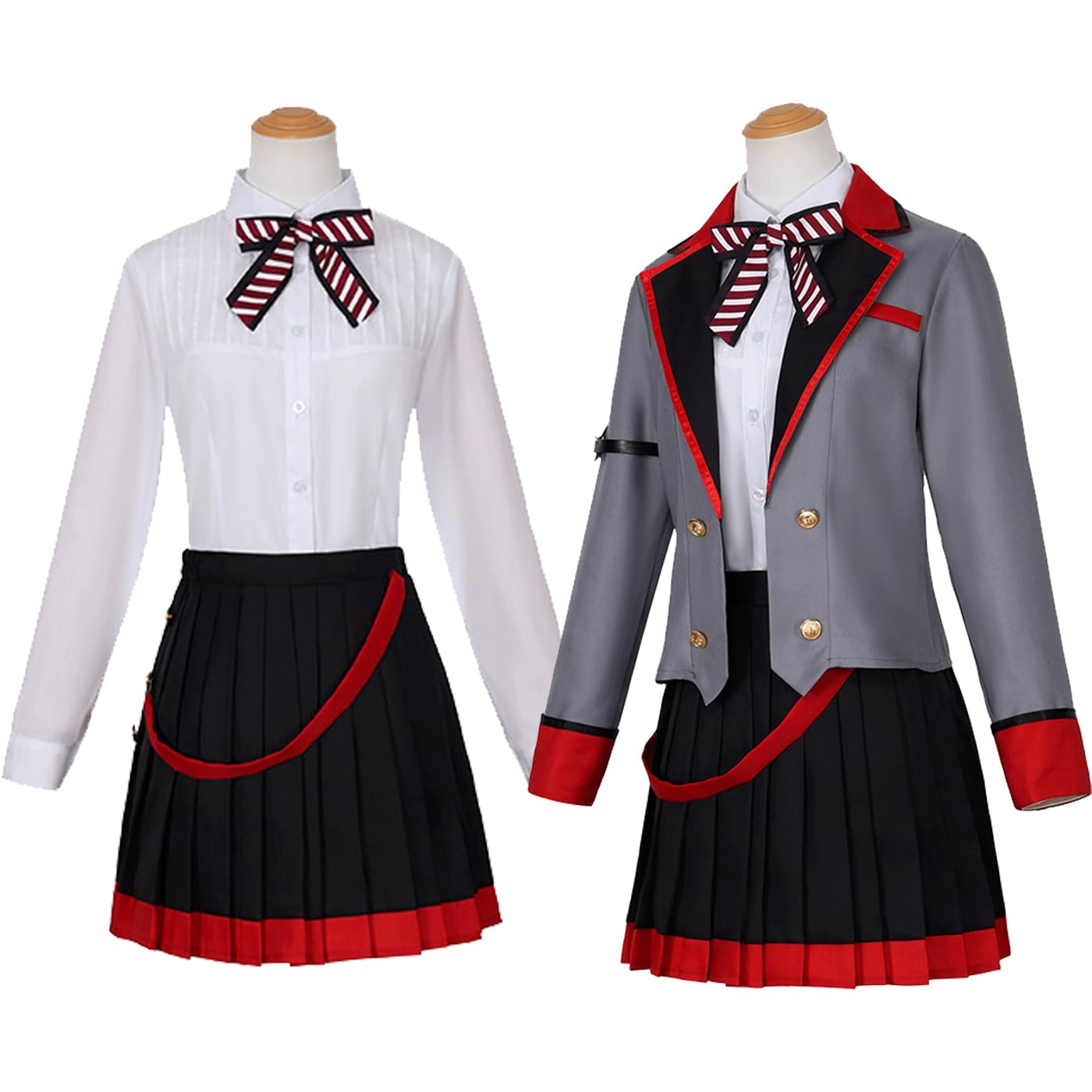 Project Sekai Cosplay Kostüm Hoshino Ichika/Tenma Saki/Mochizuki Honami/Hinomori Shiho Cosplay Verkleidung JK Uniform Halloween Karneval Party Bühnenauftritt Kostüm Erwachsene XS-3XL