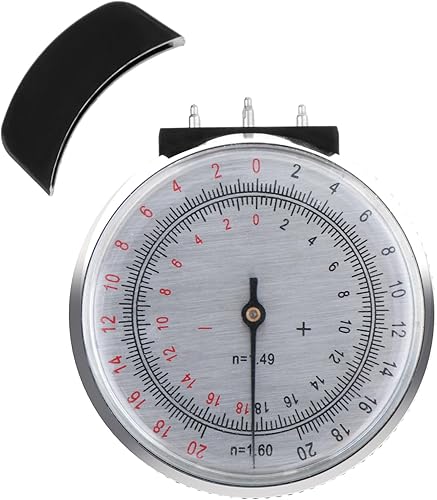 Miniatura 4 de menolana Herramienta de optometría Oftálmica Lente Reloj Base Curva Óptica Medida de la curva de la lente +