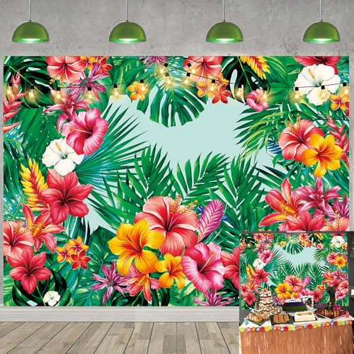 Toile de fond palmier tropical et jungle pour photo et mariage 2,1x1,5m