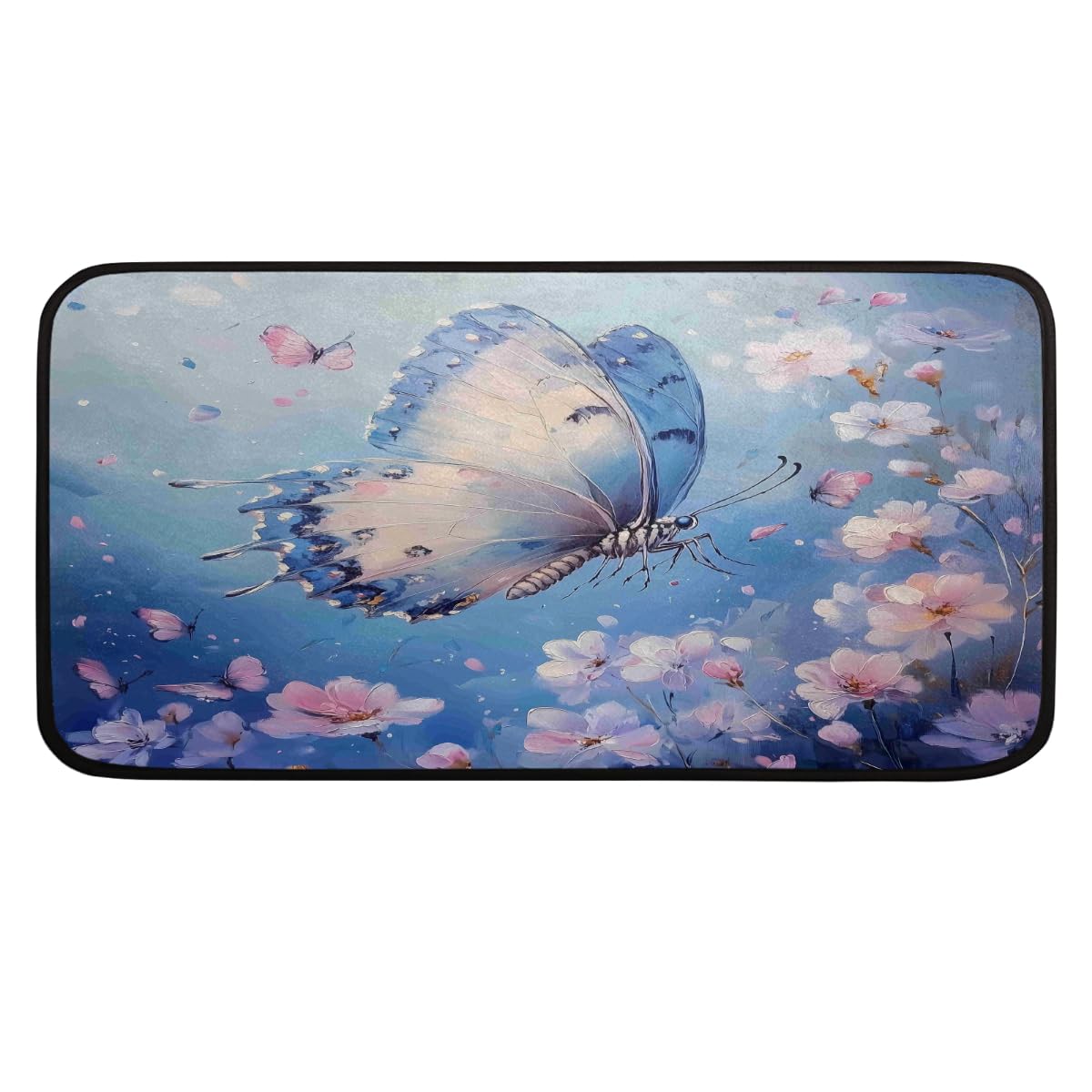Tapis de cuisine anti-fatigue lavable pour soulager le dos devant l'évier