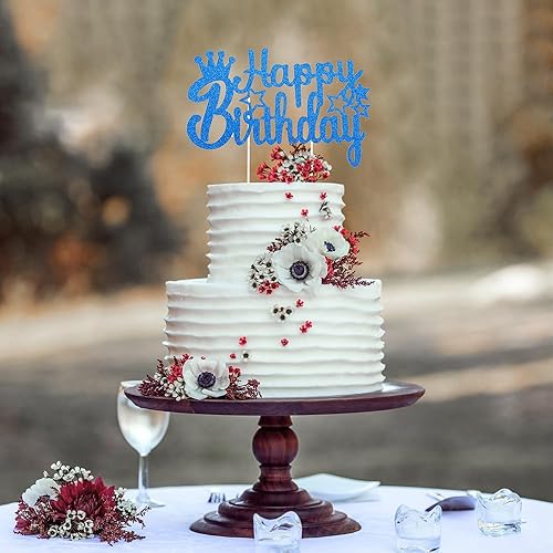 Miniatura 5 de Decoración para tartas de cumpleaños, decoración de pastel de cumpleaños, letrero de feliz cumpleaños, decoración de pastel de cumpleaños,