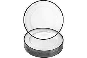 Goodluck Black Chargers: Ideal for Sophisticated Dining Experiences