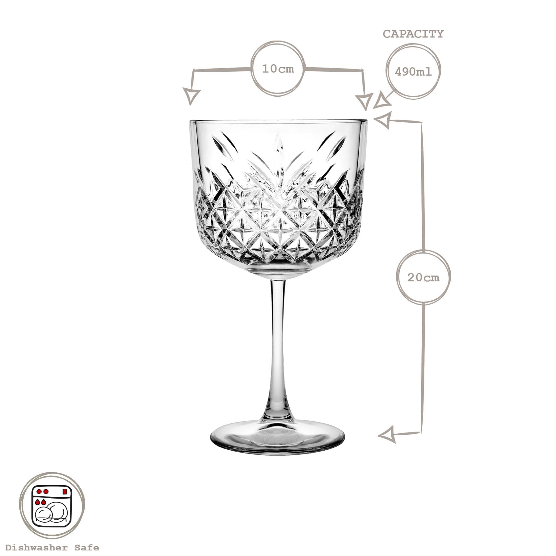 TIMELESS 4 CALICI COKTAIL CL 55