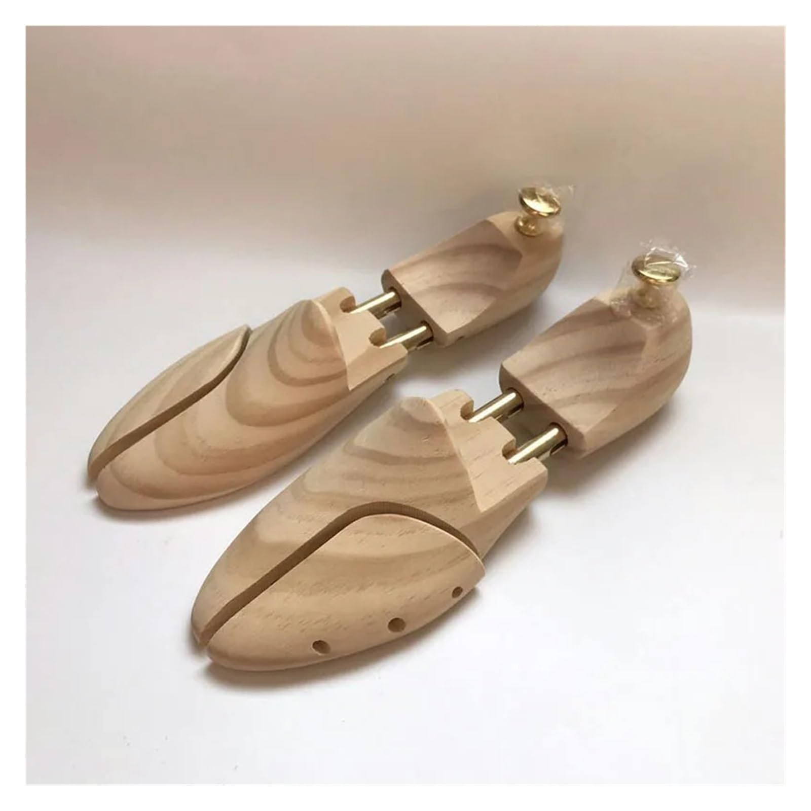 Hormas Para Zapatos Árbol de zapatos ajustable for hombre, moldeador de zapatos ajustable de madera con resorte de madera maciza de doble tubo