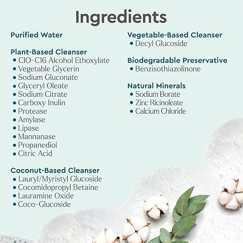 Miniatura 65 de Puracy Detergente para ropa – Detergente líquido alimentado por enzimas, detergente natural para ropa visto en TikTok, no tóxico