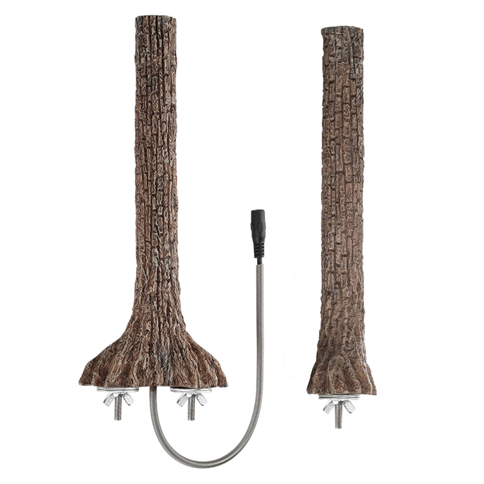 Branche de support thermique pour perruche pour se reposer et jouer au chaud