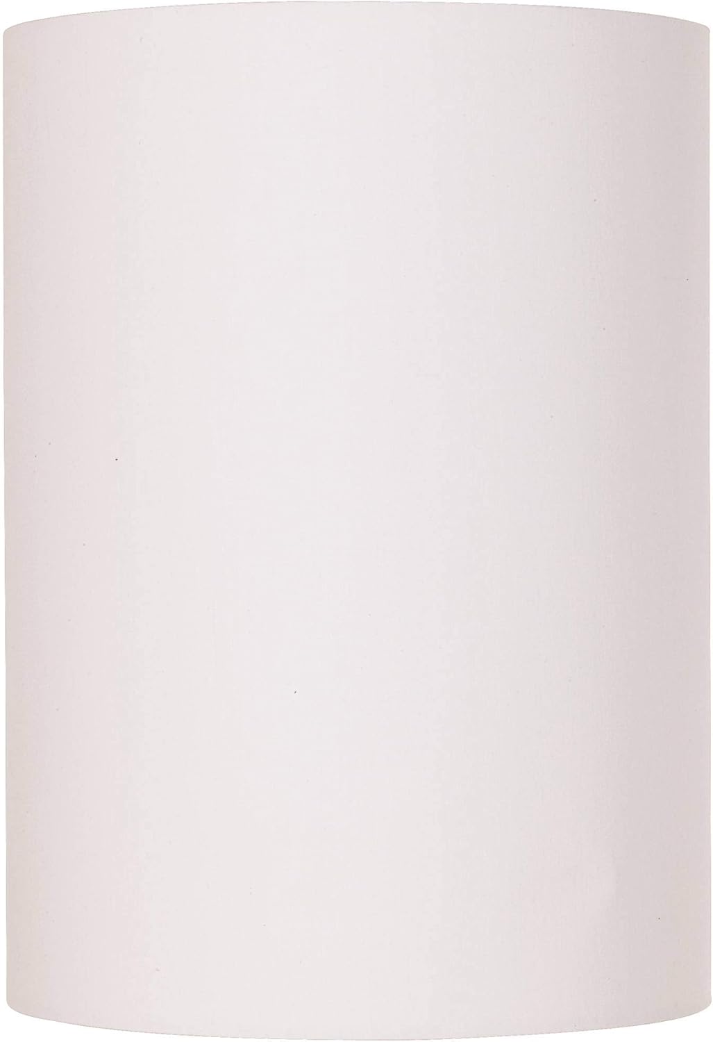 Cotton Blend Tan Medium Cylinder Lamp Shade (Pre-Assembled) 8" Top x 8" Bottom x 11" High (Spider) Replacement with Harp and Finial - Springcrest