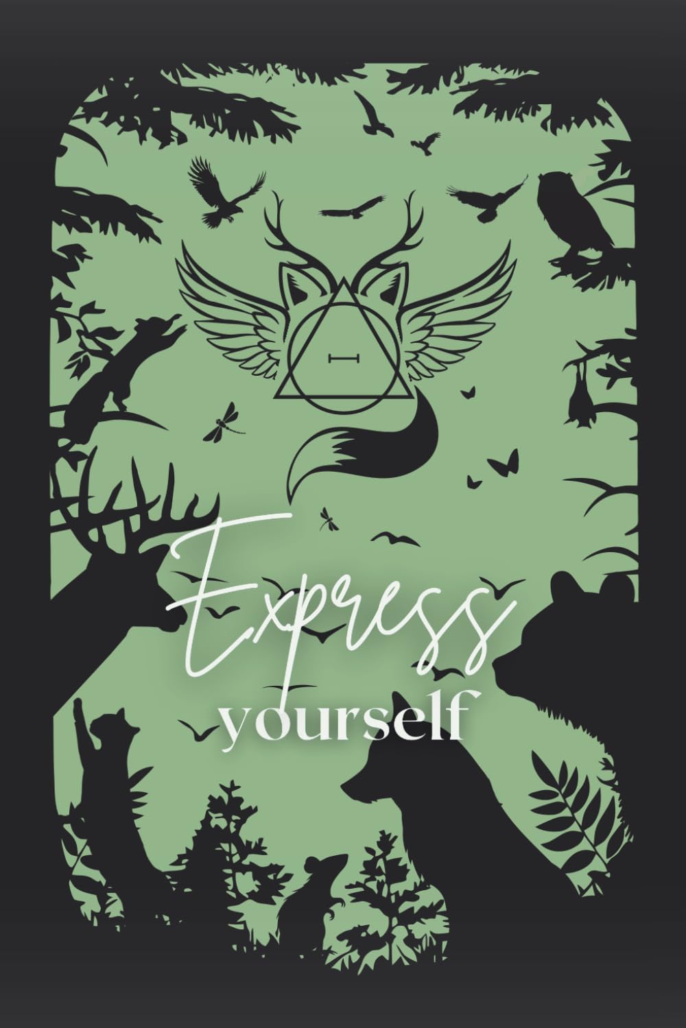 Express Yourself: Journal Designed for Young Therians | 3 in 1, Notebook, Cat Mask Workbook, Colouring Pages all in One Activity Book! | Cute Animal Lovers Diary | Mask Outlines | Relaxing Book