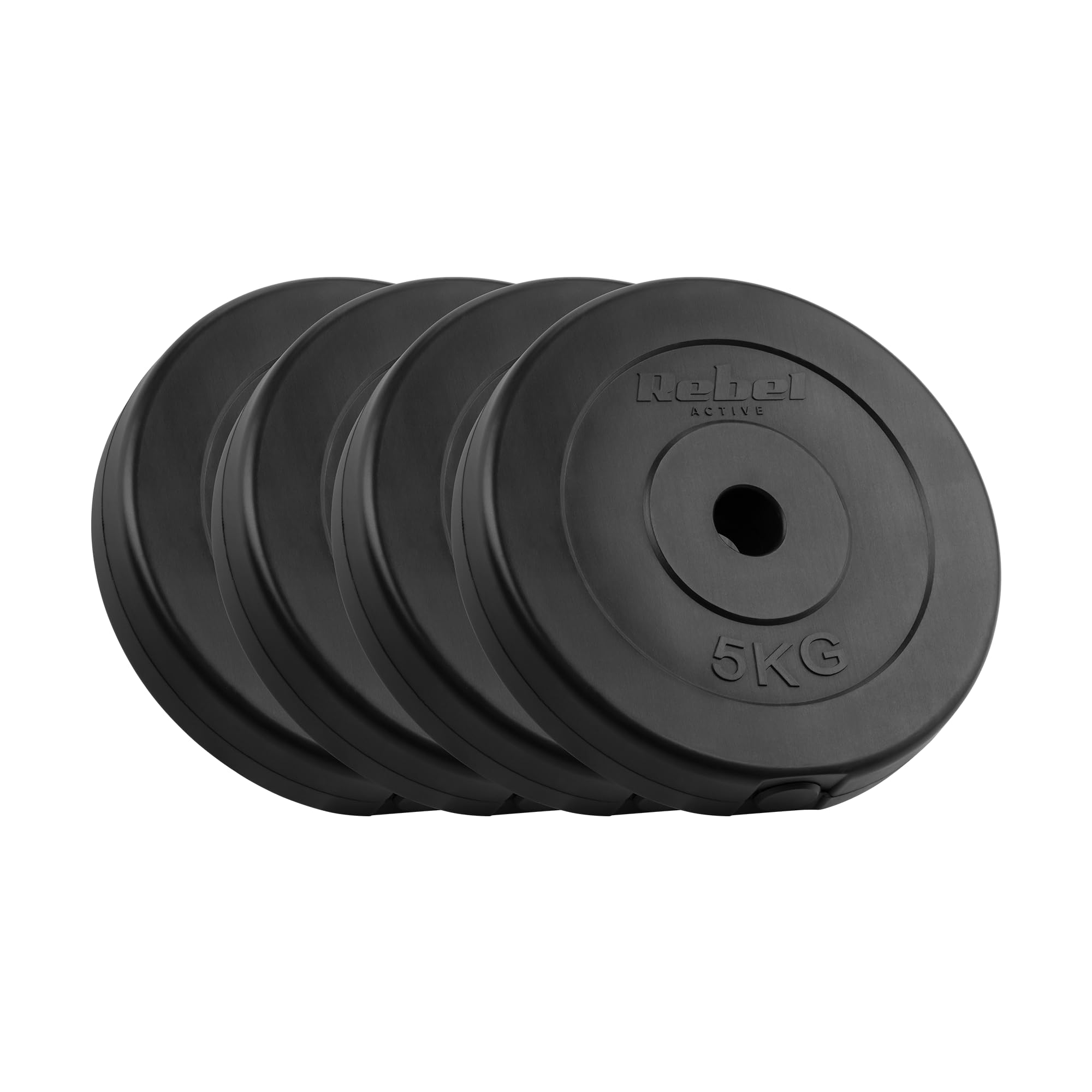 Rebel Zestaw Obciążeń Bitumicznych 4x5kg Otwór 31mm Talerz Klasyczny RBA-2116