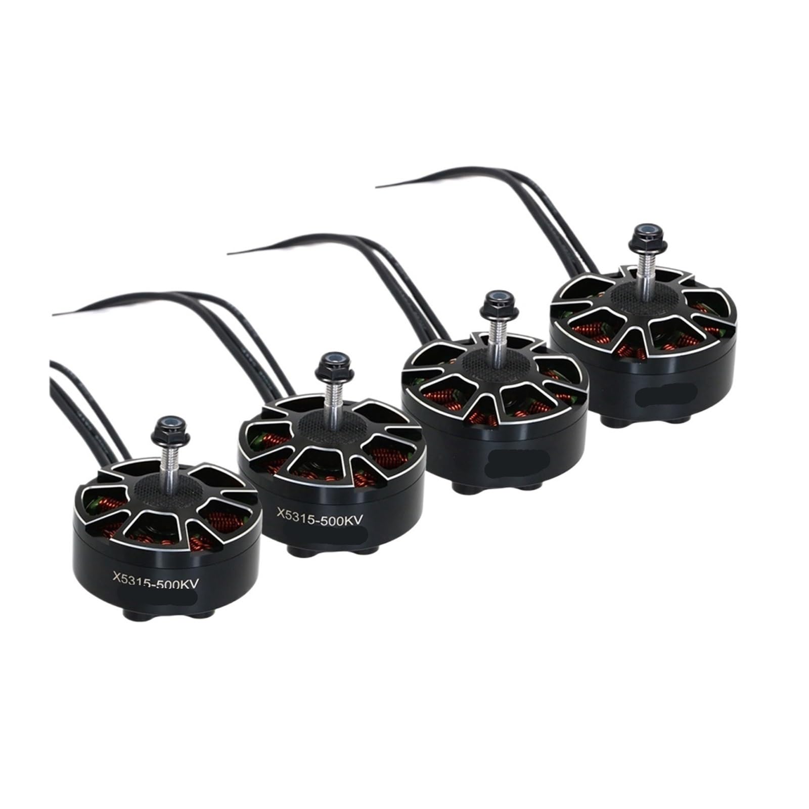 Compatibile con Angel X5315 4 pezzi motore 250-500KV | Motori brushless X5315 da 4 pezzi, 250-500KV, 4-8S, for drone a lungo raggio da 15 pollici(X5315 340KV)
