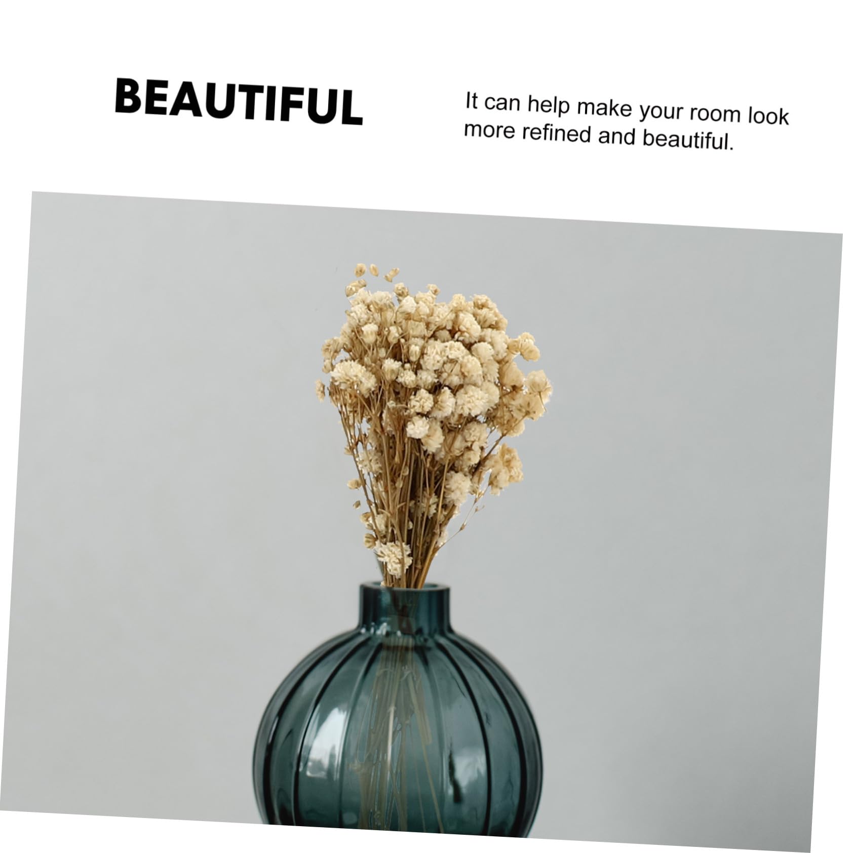 Alipis Lot De 5 Bouquets De Fleurs Séchées pour Salon 6 Pièces X 5 Couleur Aléatoire