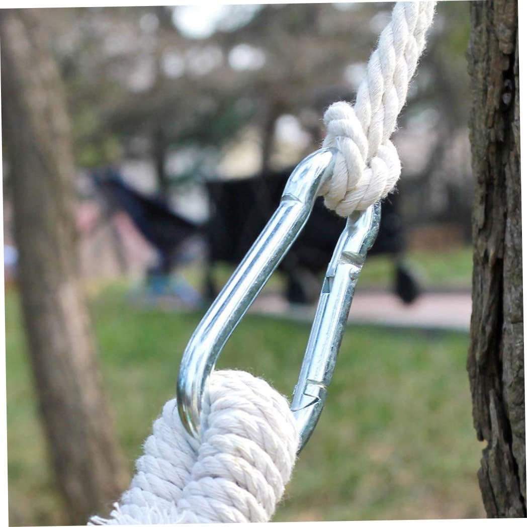 Tree Swing Straps Hammock Hammock Straps Cotton Hanging Rope Adjustable Swing Hooks Strap Garden Accessories 4M 2PCS : Patio, Lawn & Garden