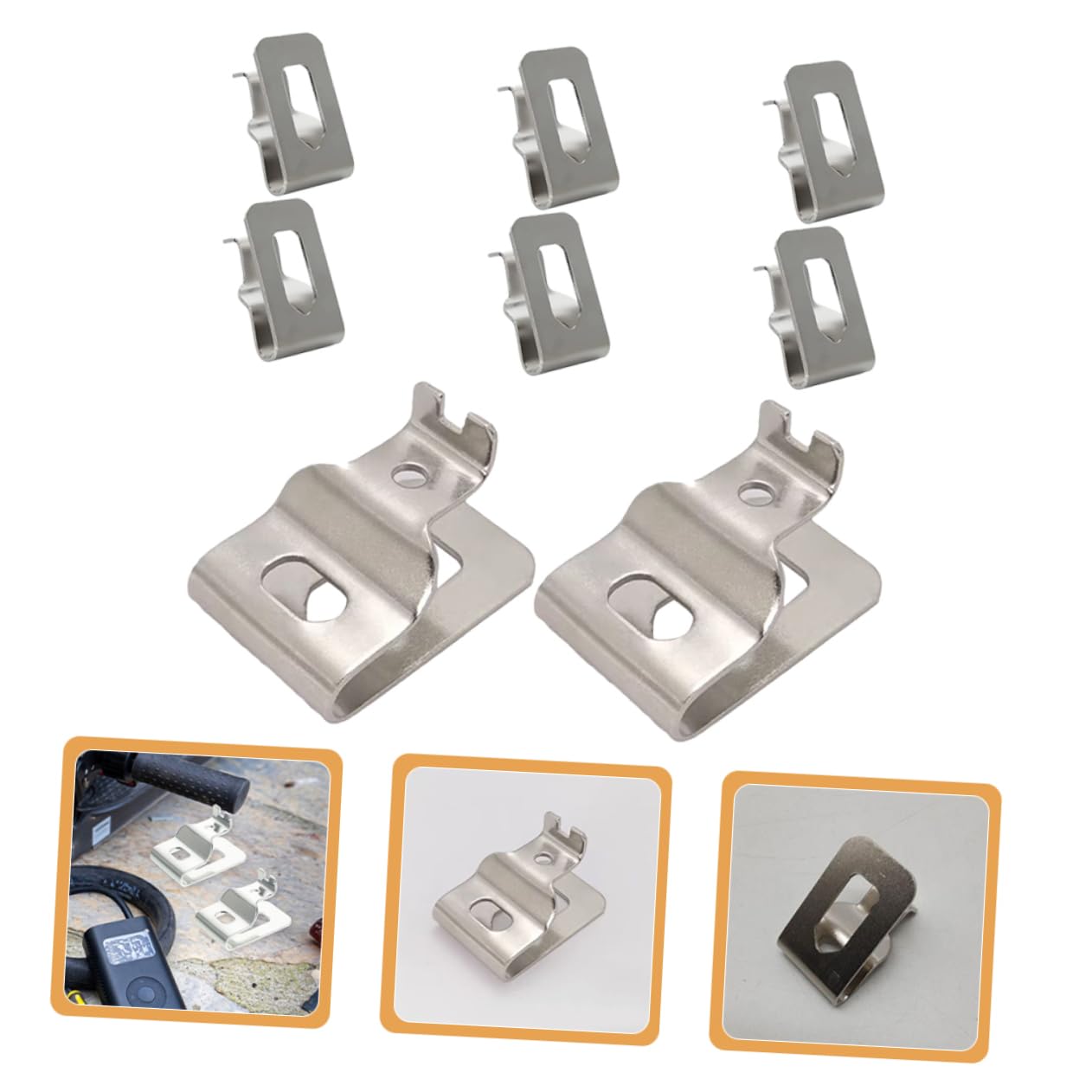 Veemoon Housse De Ceinture pour Outils Acier Inoxydable Clip De Ceinture Ajustable pour Perceuse sans Fil Outils Électriques Maintien Organisé
