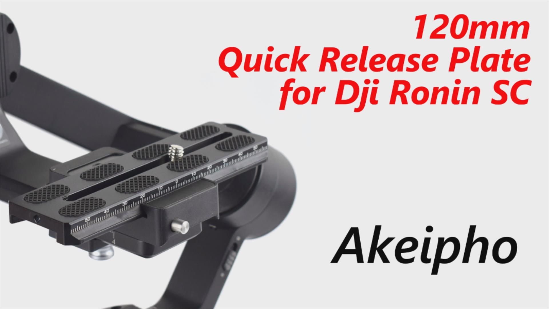 ※Aki　ronin-sc Amazon.com : Akeipho Aluminum Quick Release Plate 120mm for DJI