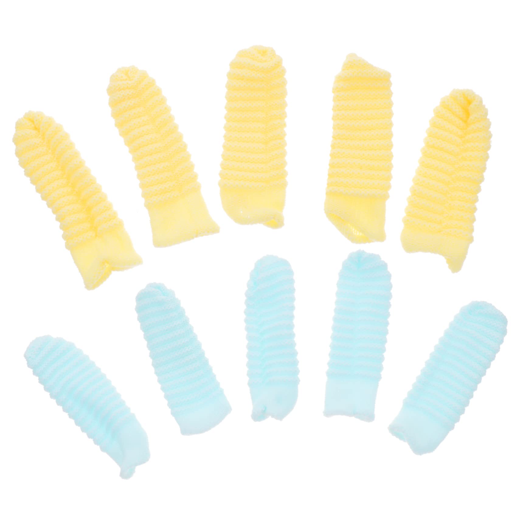 VICASKY 10Pcs Finger Toothbrush for Dogs Cats Cleaning Tool for Small to Large Pets Lightweight Easy to Use Durable Design for Fresh Breath Oral
