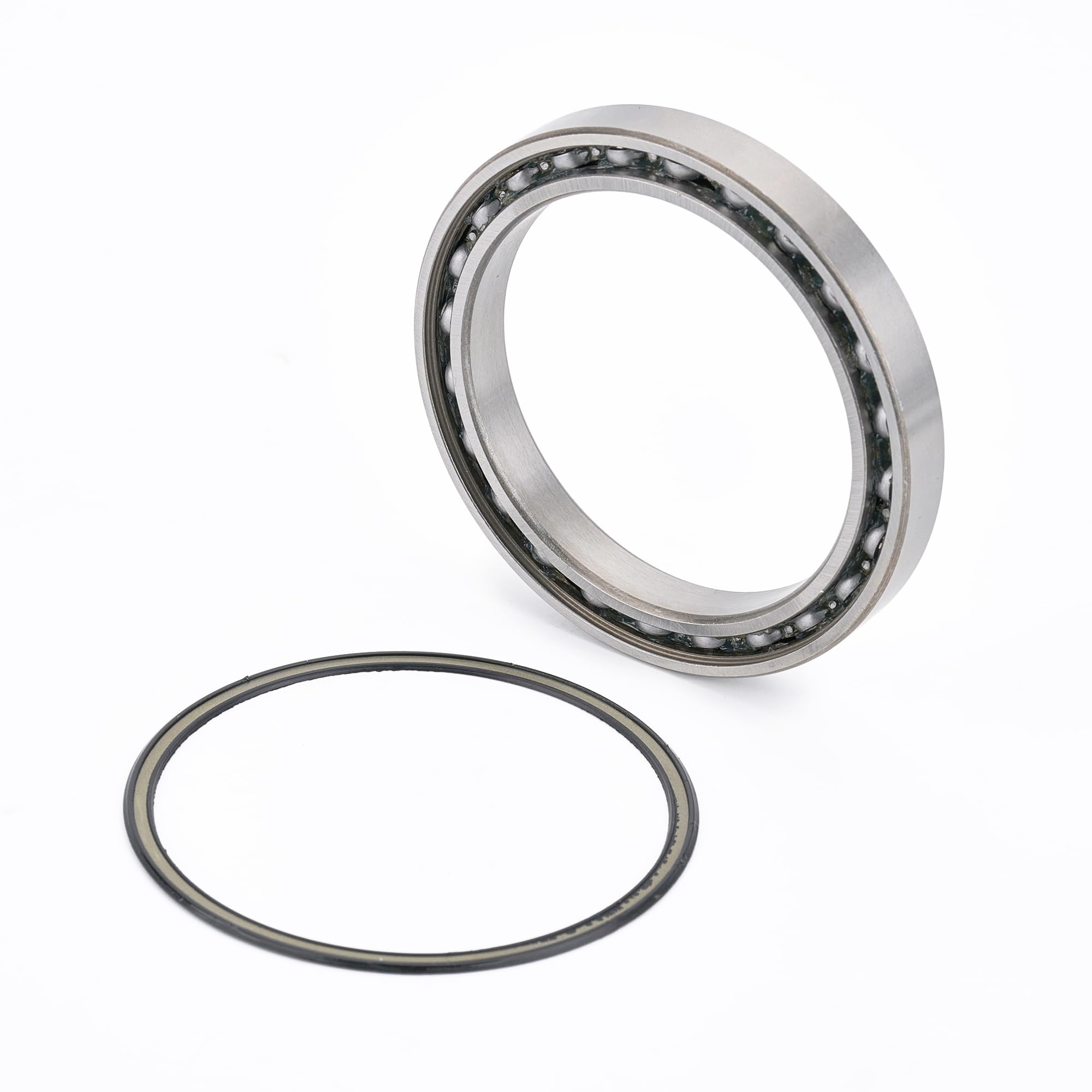 XiKe 2 Stück 6812-2RS Kugellager 60x78x10mm Vorgeschmiert｜Chromstahl｜Gummi Doppeldichtung, 6812RS Rillenkugellager mit Abdeckungen.