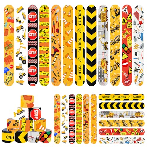 Mienocol 24 pulseras de bofetada para niños, Adjustable, Cuero sintético